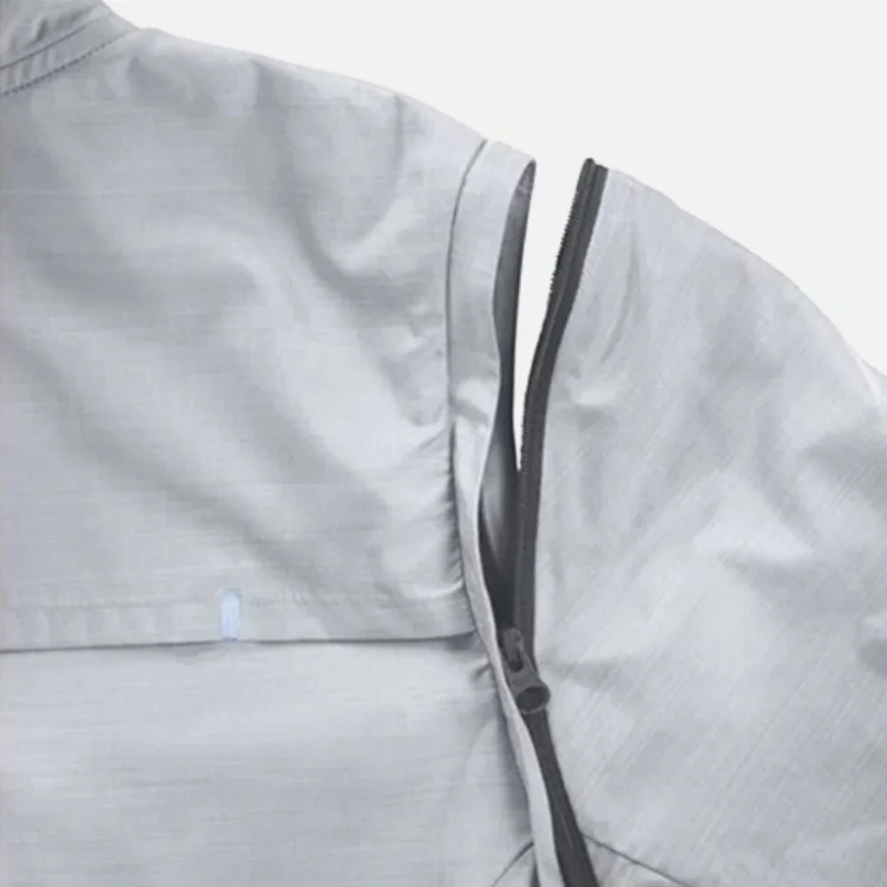 Nike Iridescent Lux Convertible Running Jacket Womens‎ Size S Vest Removable